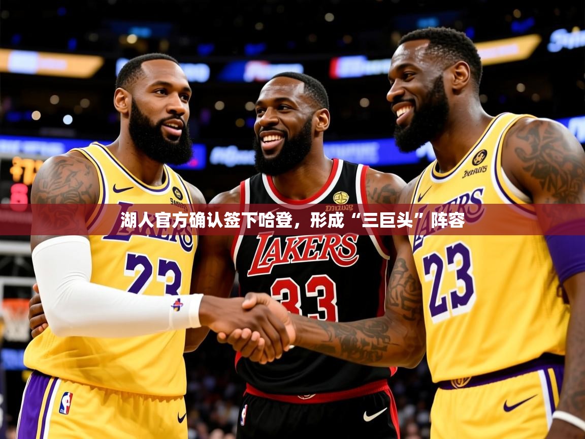 2025kaiyun体育在线登陆入口湖人官方确认签下哈登,形成“三巨头”阵容 第1张