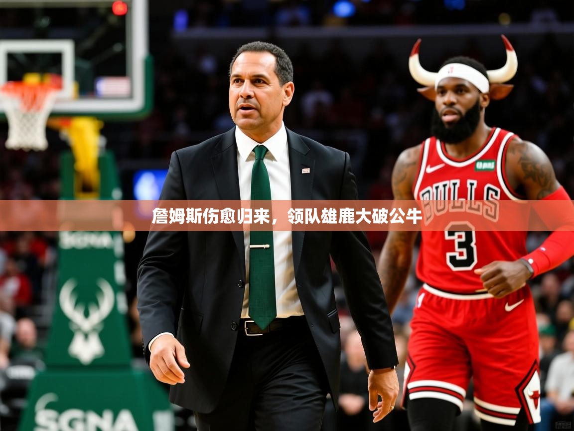 2025开运体育在线入口詹姆斯伤愈归来，领队雄鹿大破公牛  第1张