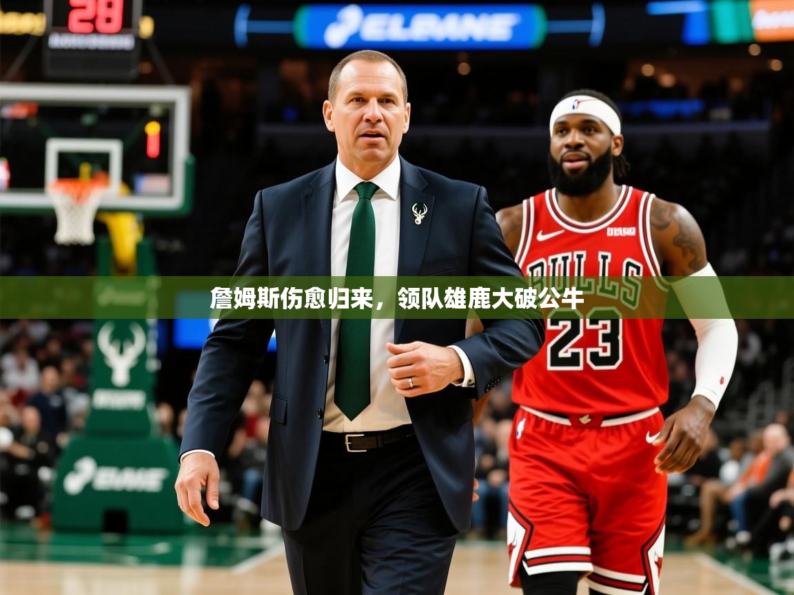 2025开运体育在线入口詹姆斯伤愈归来，领队雄鹿大破公牛  第3张